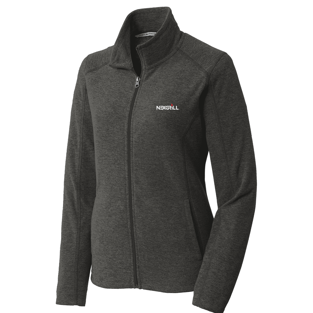 Port Authority® Women's Heather Microfleece Full-Zip Jacket - Nexgrill