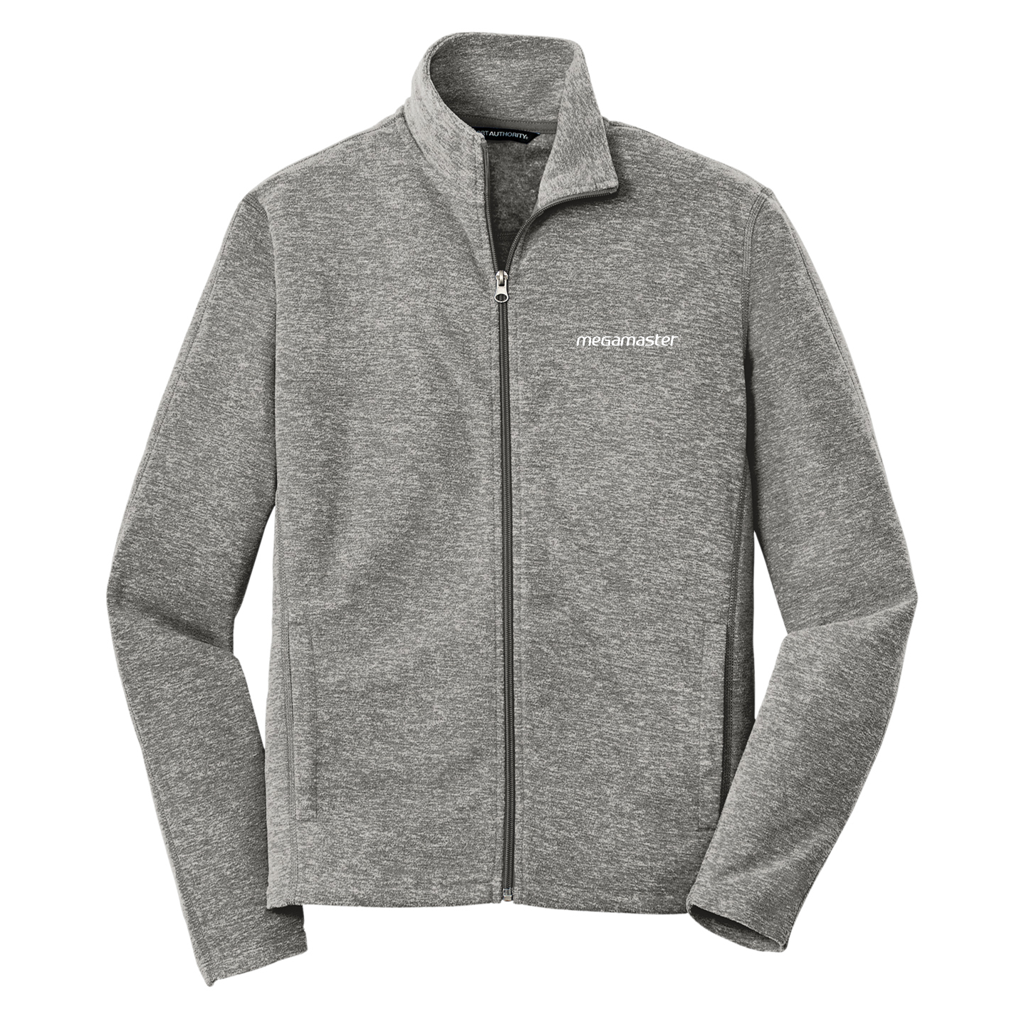 Port Authority® Heather Microfleece Full-Zip Jacket - Megamaster