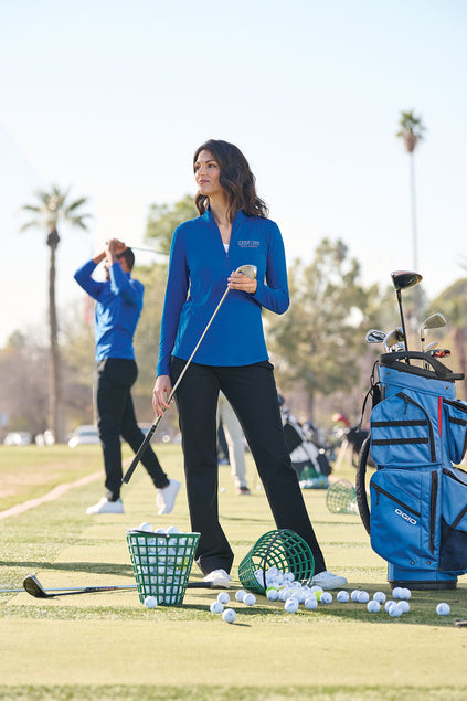 Port Authority® Women's Dry Zone® UV Micro-Mesh 1/4-Zip - Spire