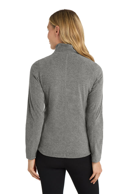 Port Authority® Women's Heather Microfleece Full-Zip Jacket - Megamaster