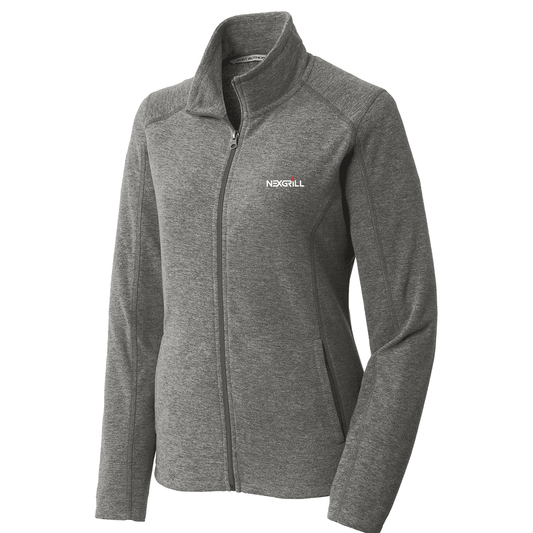 Port Authority® Women's Heather Microfleece Full-Zip Jacket - Nexgrill