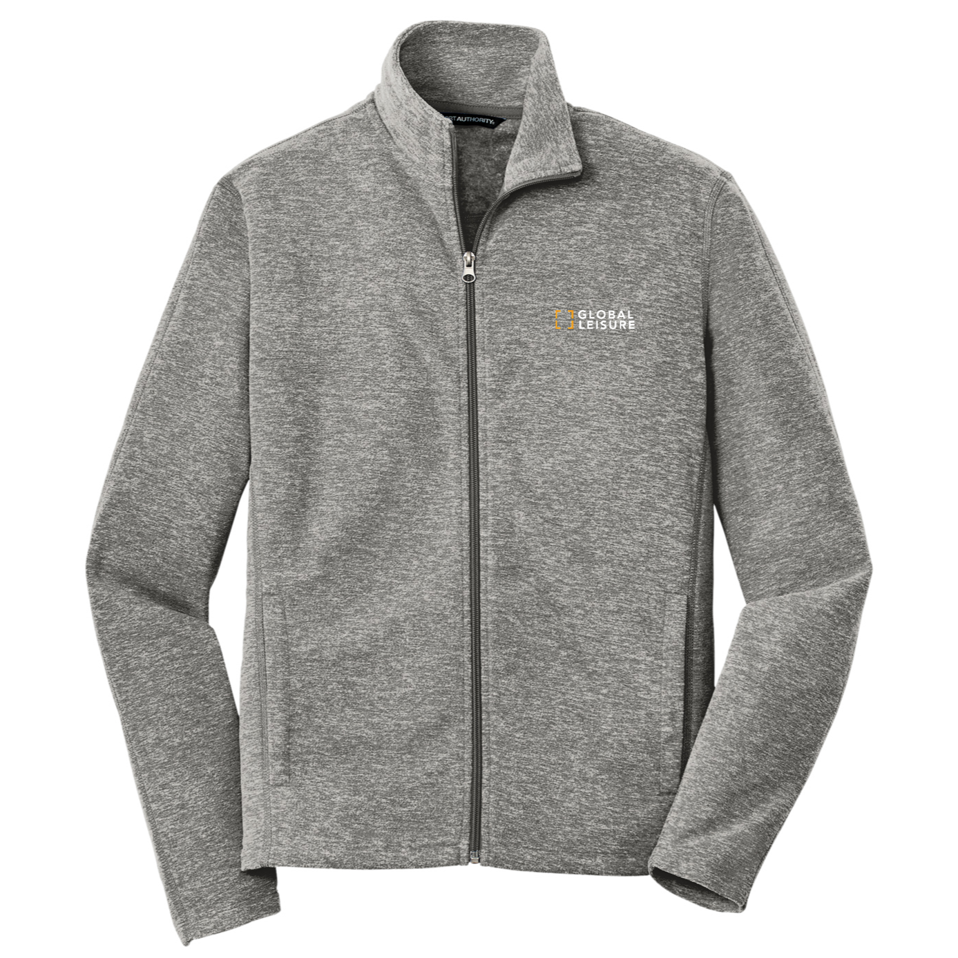 Port Authority® Heather Microfleece Full-Zip Jacket - Global Leisure