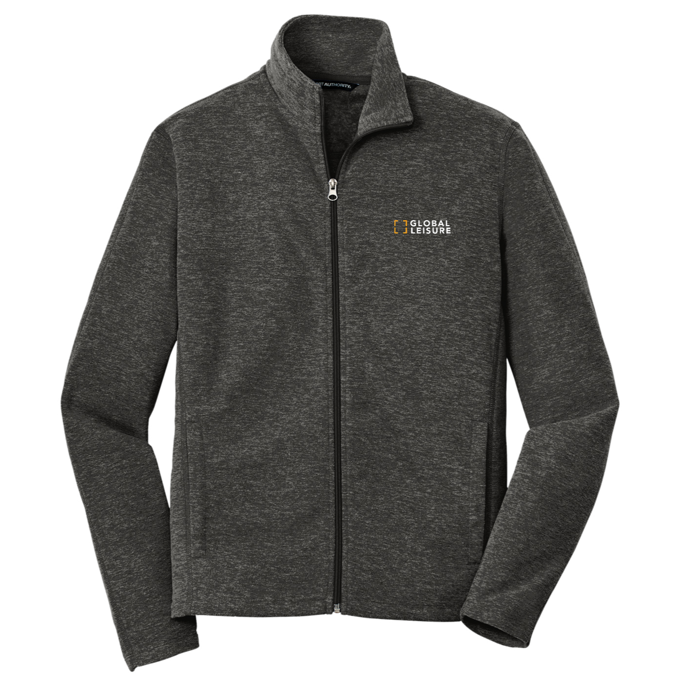 Port Authority® Heather Microfleece Full-Zip Jacket - Global Leisure