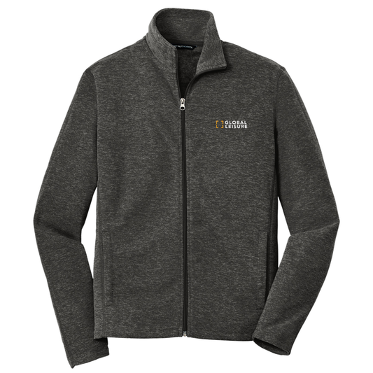 Port Authority® Heather Microfleece Full-Zip Jacket - Global Leisure