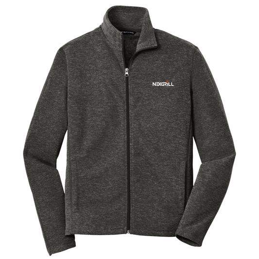 Port Authority® Heather Microfleece Full-Zip Jacket - Nexgrill