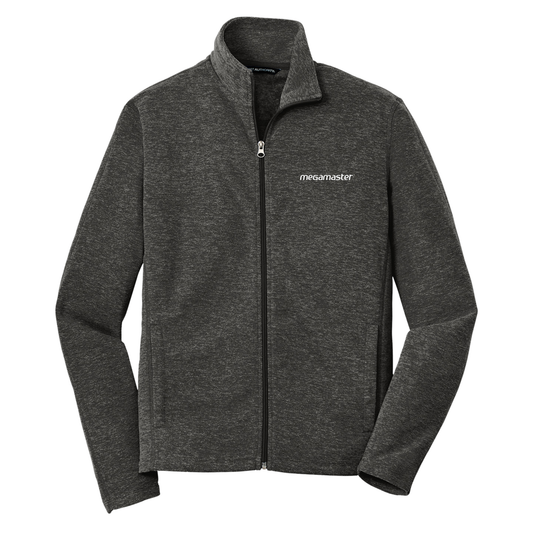 Port Authority® Heather Microfleece Full-Zip Jacket - Megamaster